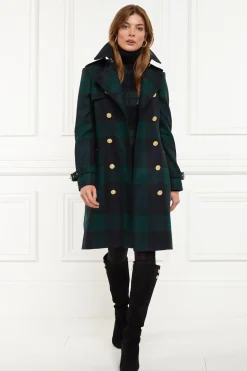 Holland Cooper Marlborough Trench Coat Blackwatch New