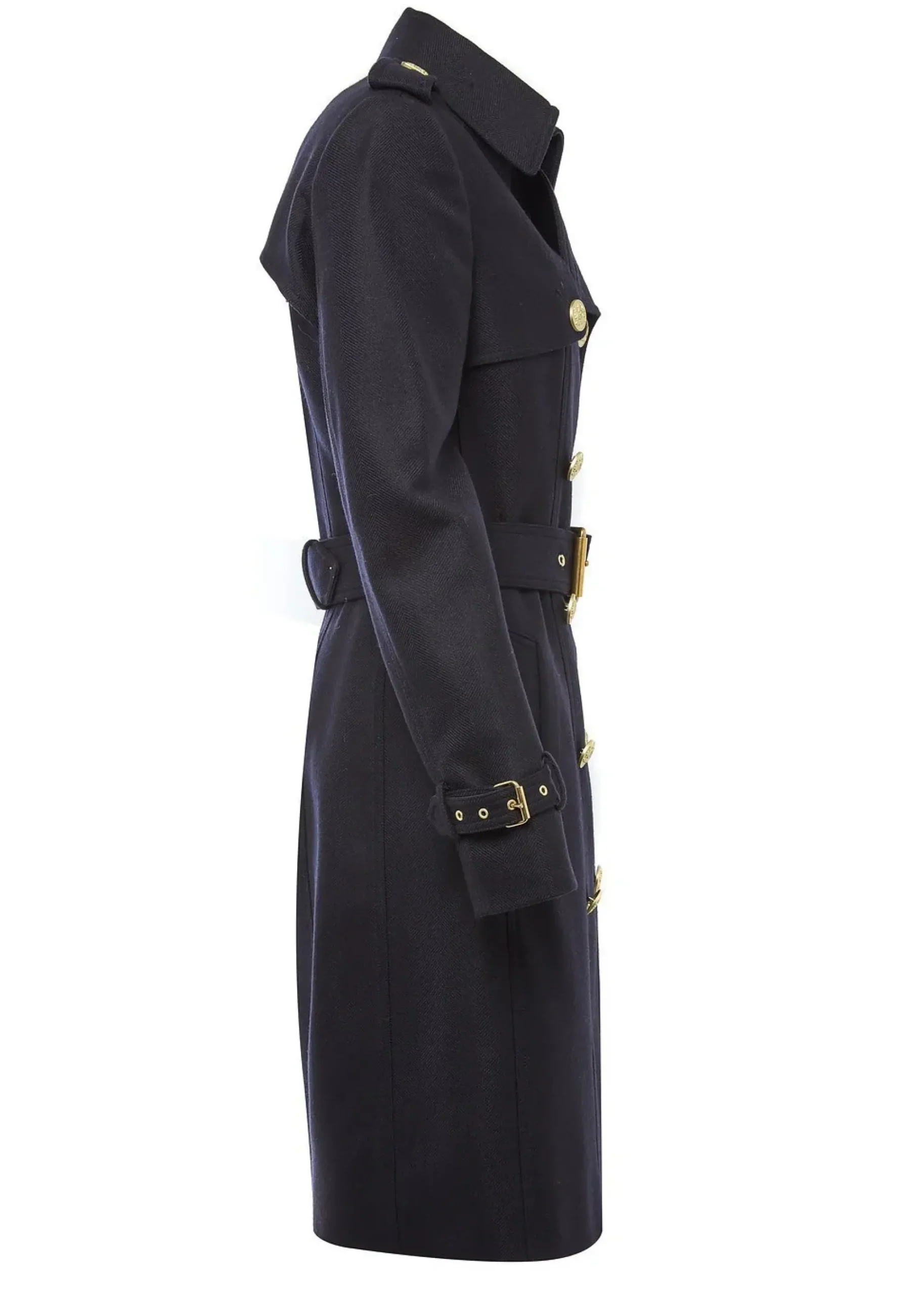 Holland Cooper Marlborough Trench Coat Soft Navy Outlet