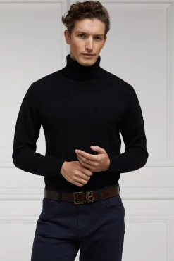 Holland Cooper Men's Classic Belt Chocolate Hot