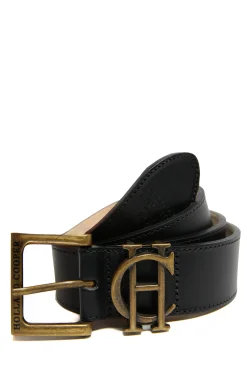 Holland Cooper Men's Classic Belt Black New