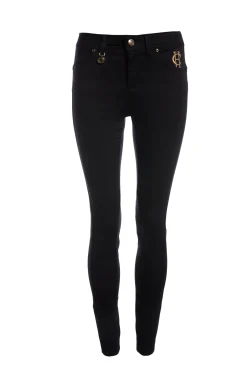 Holland Cooper Mid-Rise Jodhpur Jean Black Discount