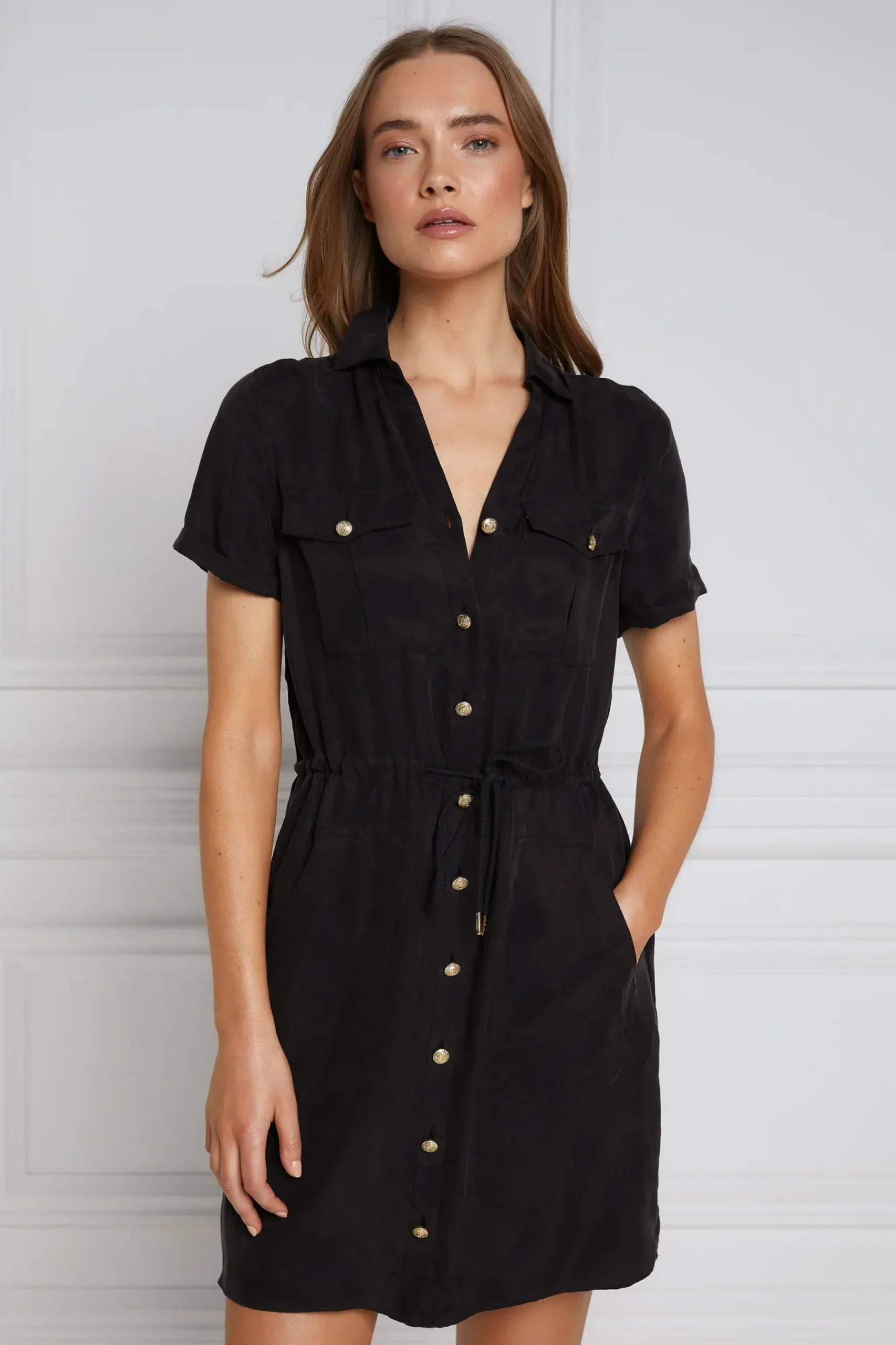 Holland Cooper Military Shirt Dress Outlet