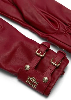 Holland Cooper Monogram Leather Gloves Mulberry Hot