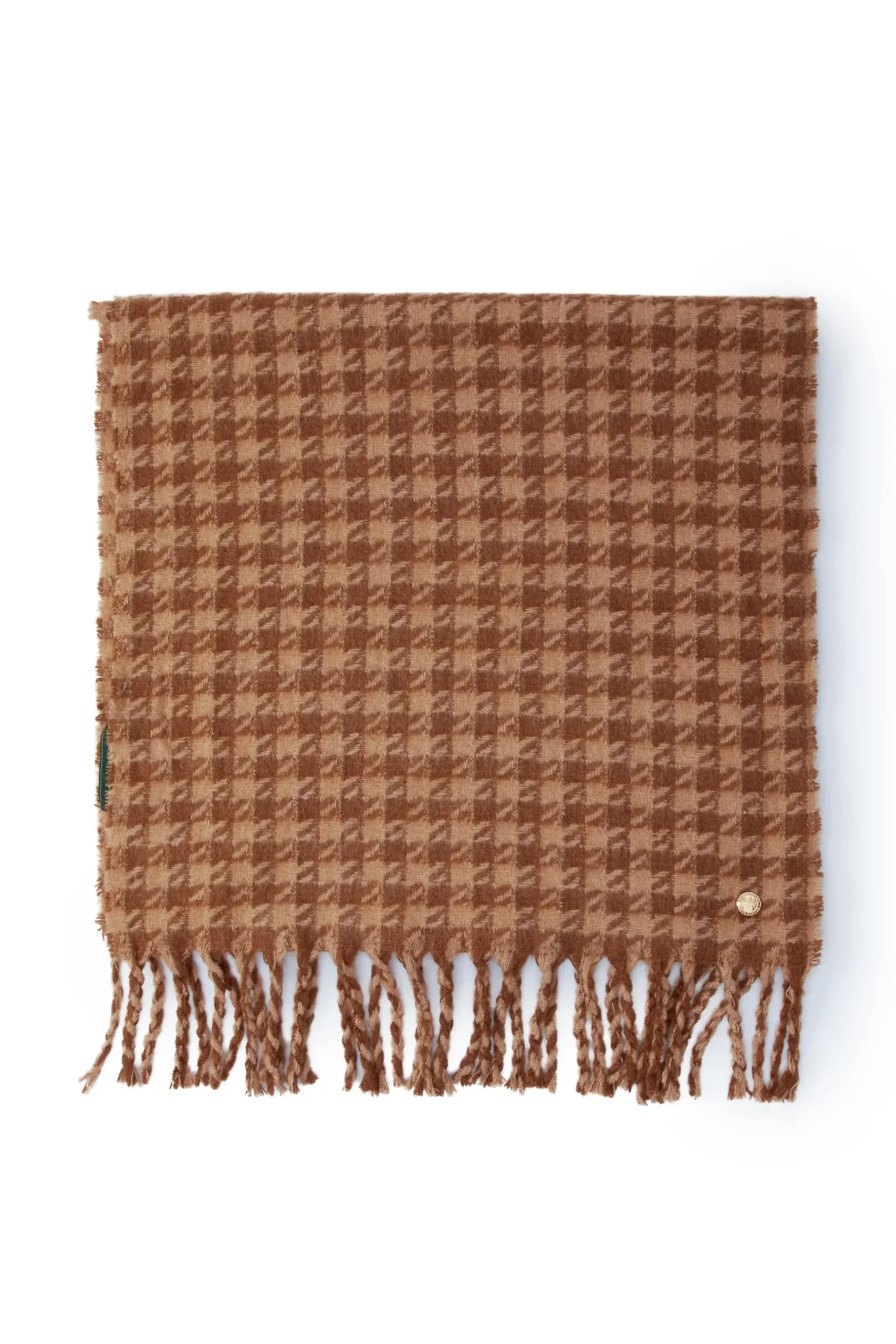 Holland Cooper Monogram Scarf Camel Hot