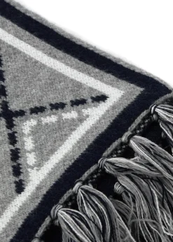 Holland Cooper Monogram Scarf Grey Marl Online