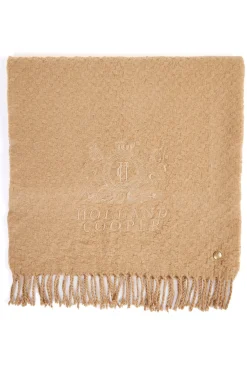 Holland Cooper Monogram Scarf Grey Marl Online