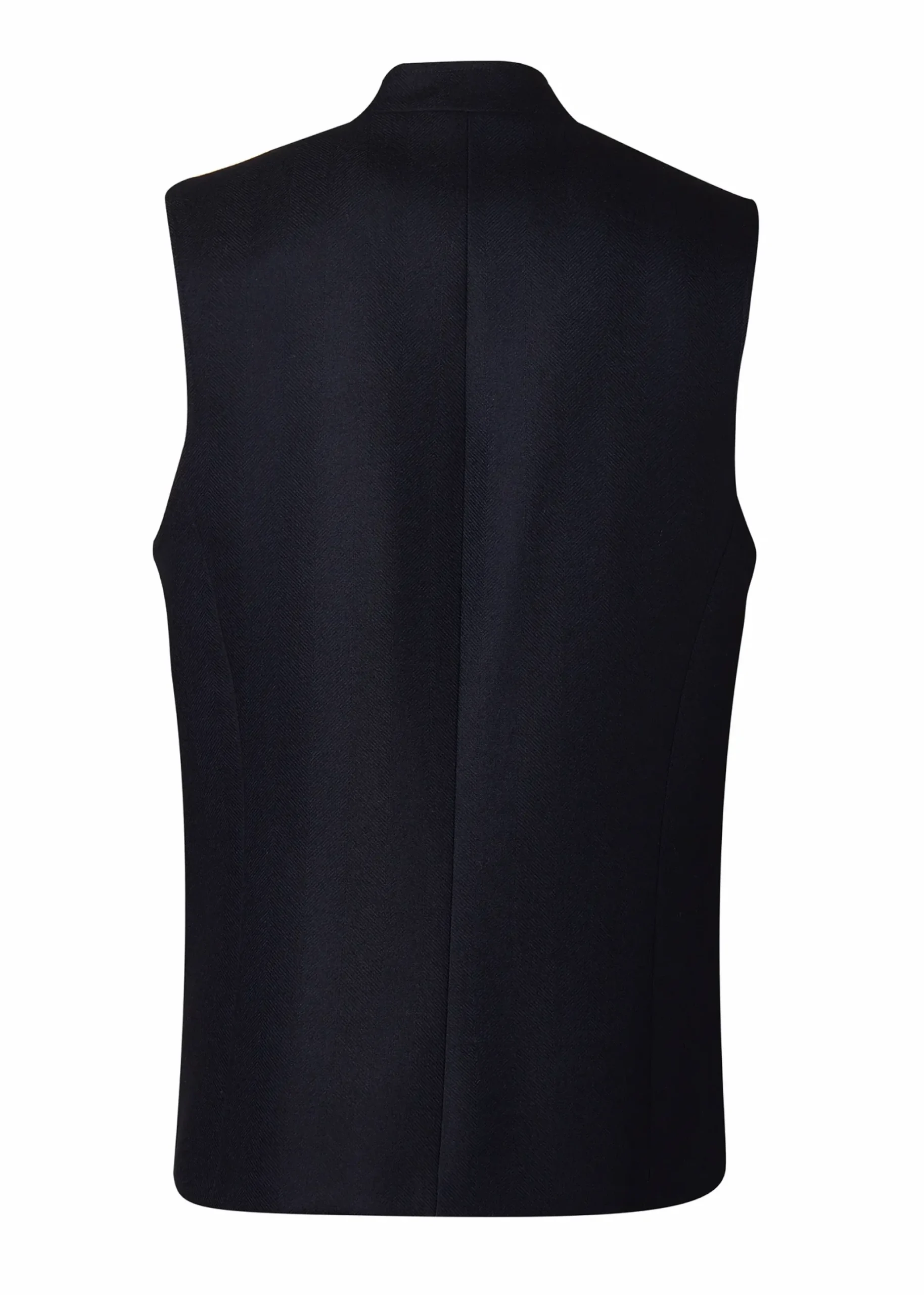 Holland Cooper Nehru Gilet Navy Loxley Clearance