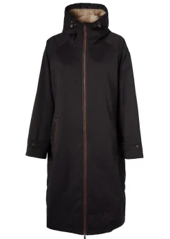 Holland Cooper One-Size Waterproof Coat Chocolate Sale