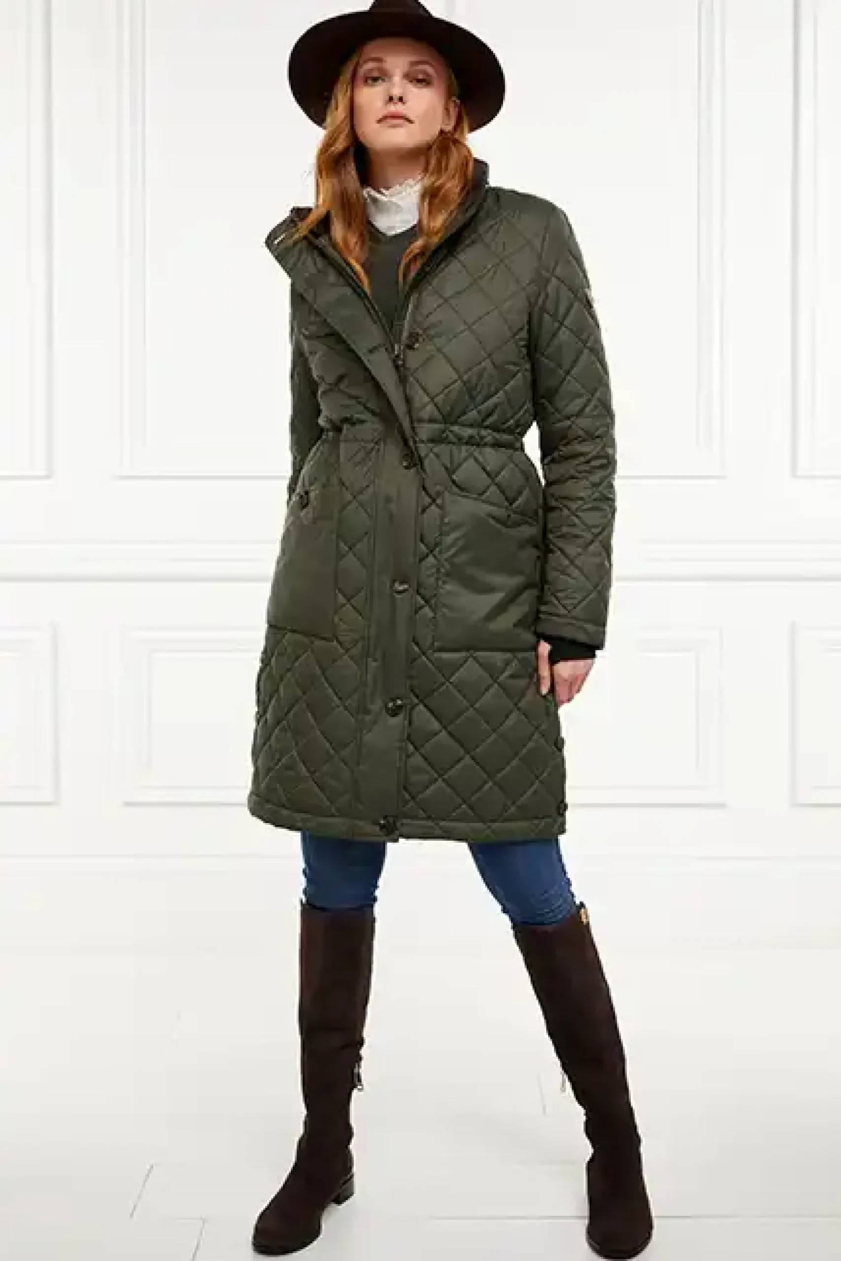 Holland Cooper Painswick Quilted Coat Outlet
