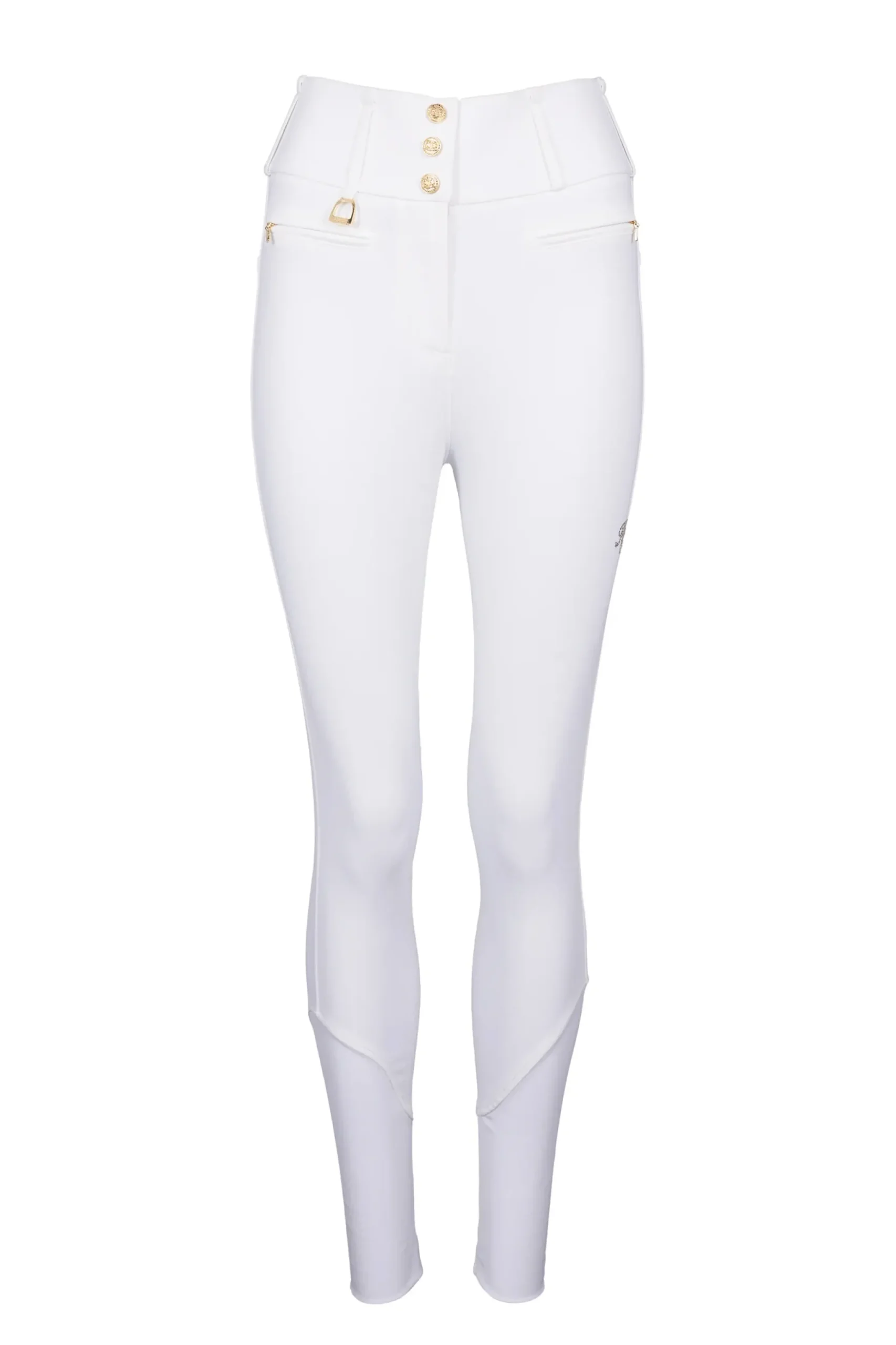 Holland Cooper Premium Competition High Rise Breeches White New