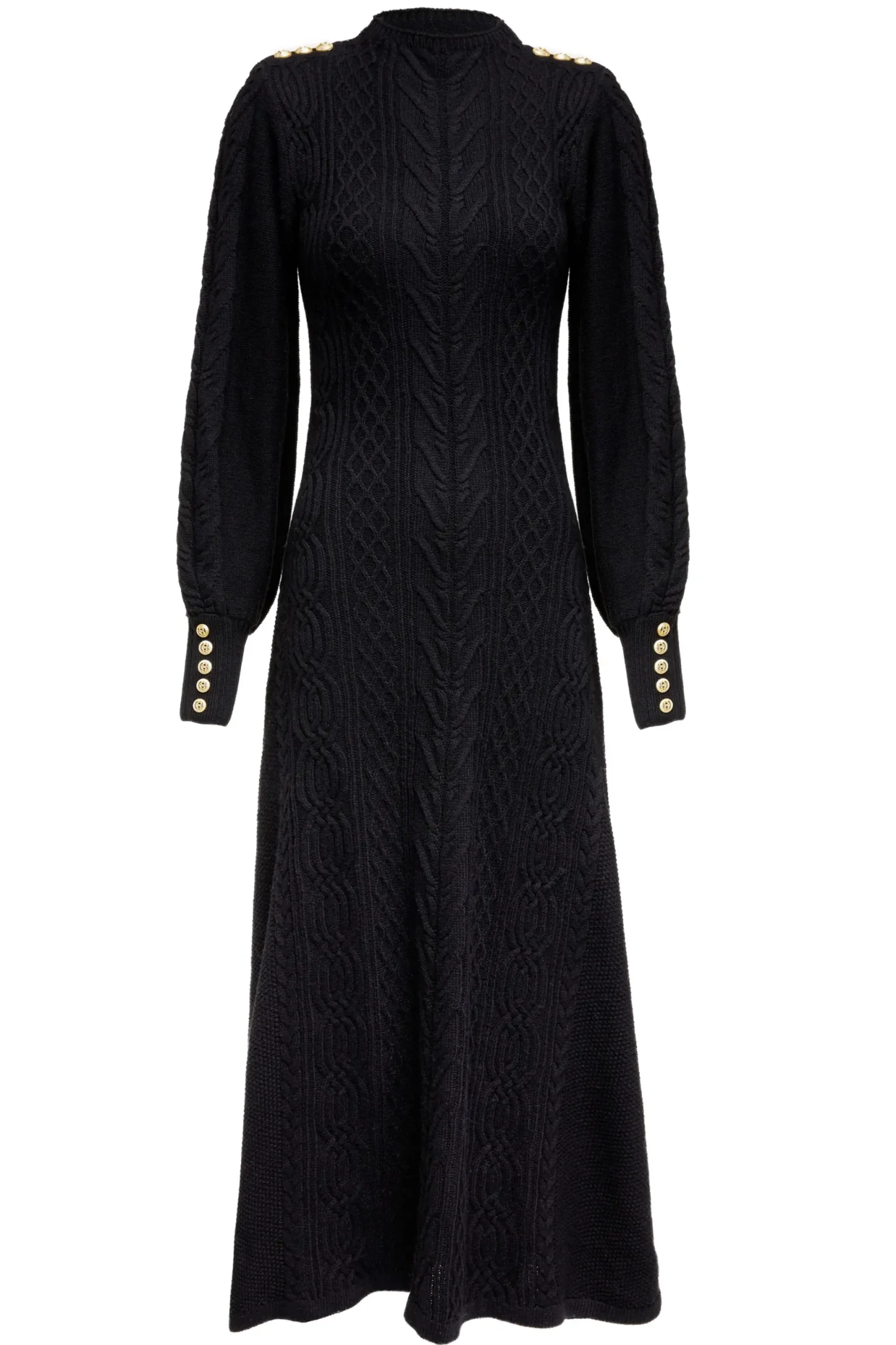 Holland Cooper Rachel Maxi Dress Black Outlet