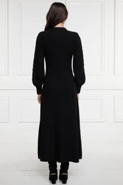 Holland Cooper Rachel Maxi Dress Black Outlet