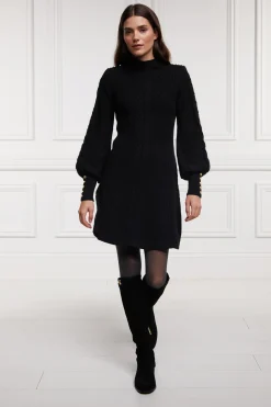 Holland Cooper Rachel Mini Dress Black