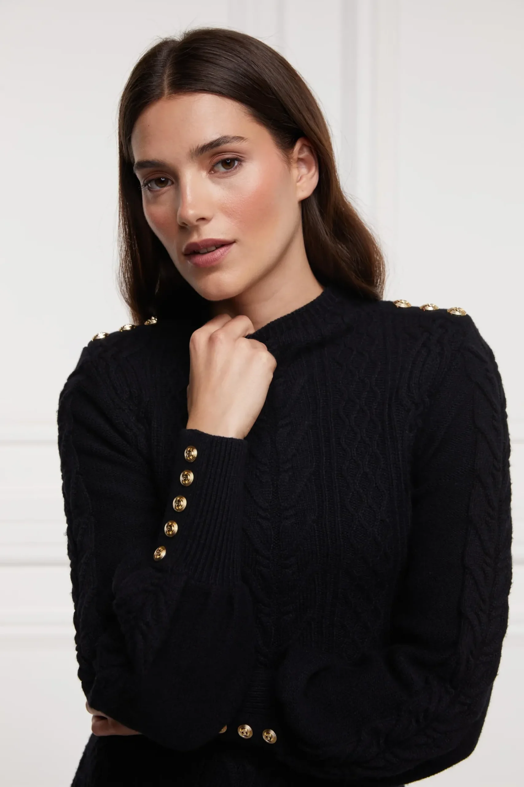 Holland Cooper Rachel Mini Dress Black