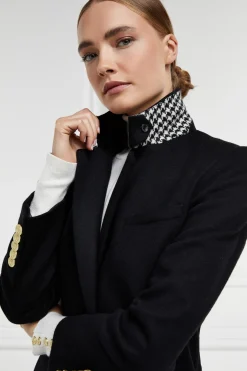 Holland Cooper Regency Coat Soft Black Online