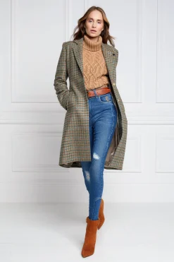 Holland Cooper Regency Coat Bredon Tweed Discount