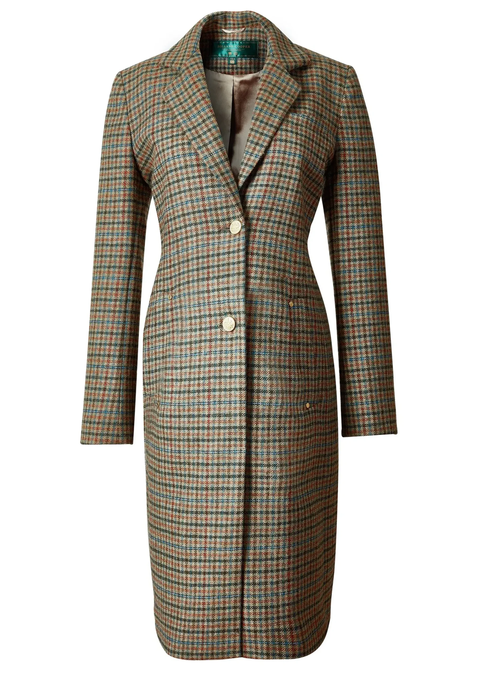 Holland Cooper Regency Coat Bredon Tweed Discount