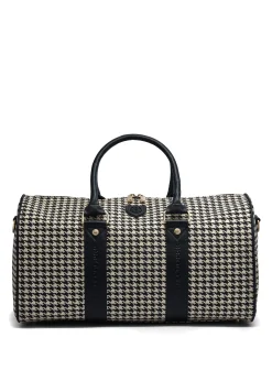 Holland Cooper Regency Holdall Ecru Houndstooth Online