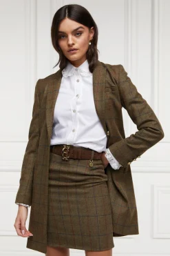 Holland Cooper Regency Skirt Glen Green