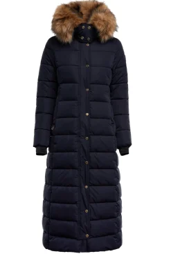 Holland Cooper Rib Bobble Hat Ink Navy Clearance
