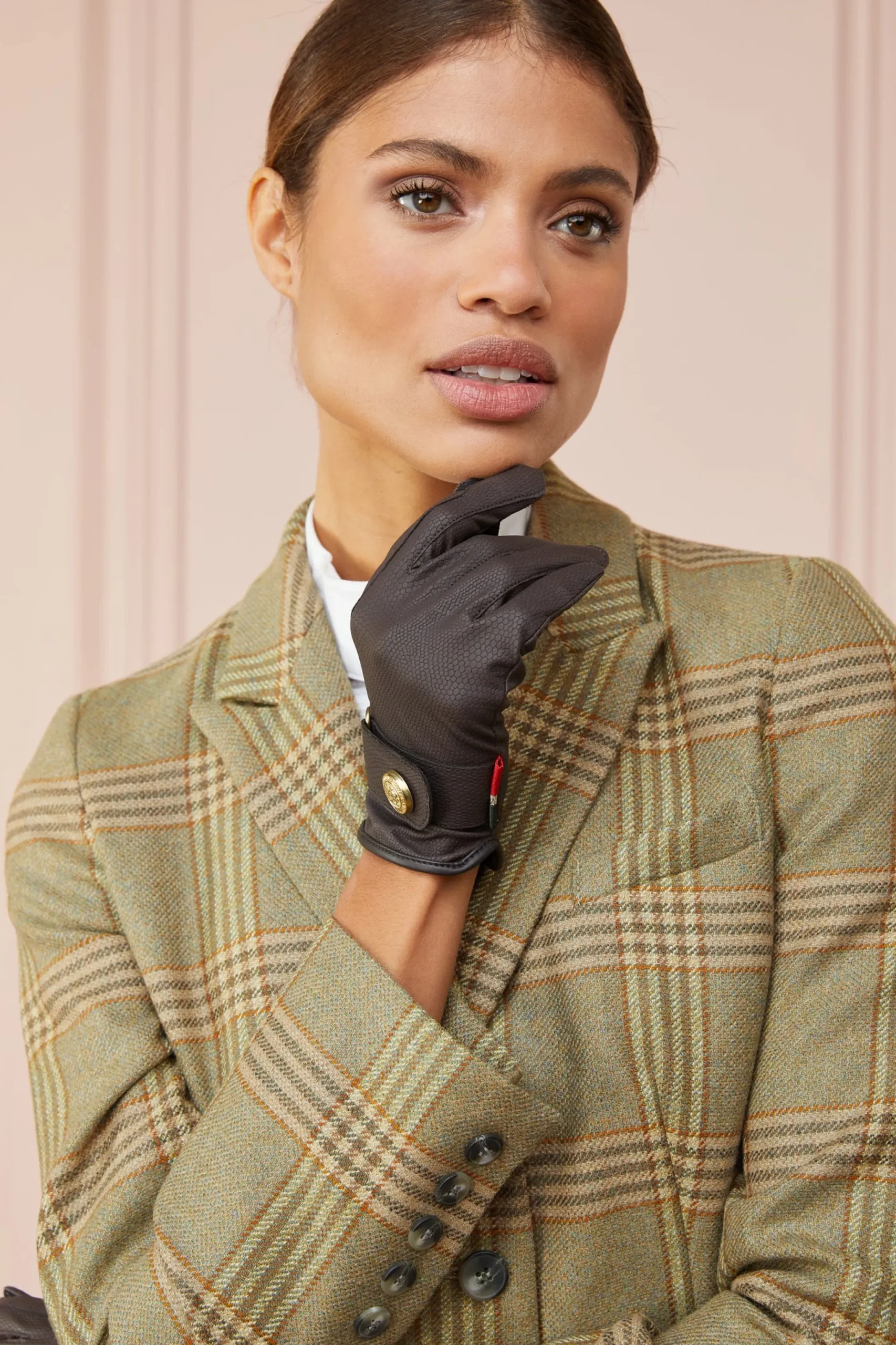 Holland Cooper Riding Glove Chocolate