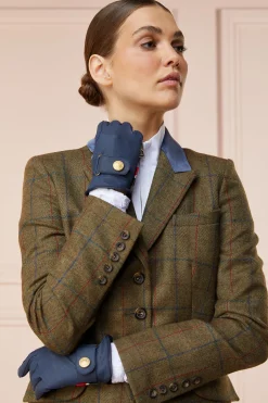 Holland Cooper Riding Glove Navy Clearance