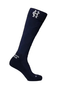 Holland Cooper Riding Sock Ink Navy Best