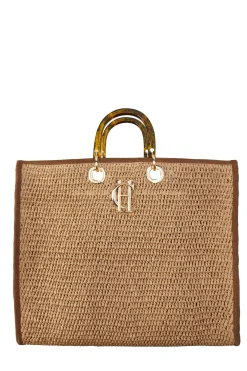 Holland Cooper Riviera Tote Natural New