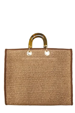 Holland Cooper Riviera Tote Natural New