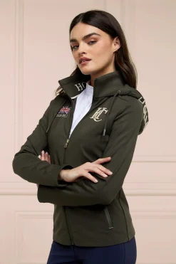 Holland Cooper Rocana Softshell Jacket Heritage Khaki Clearance