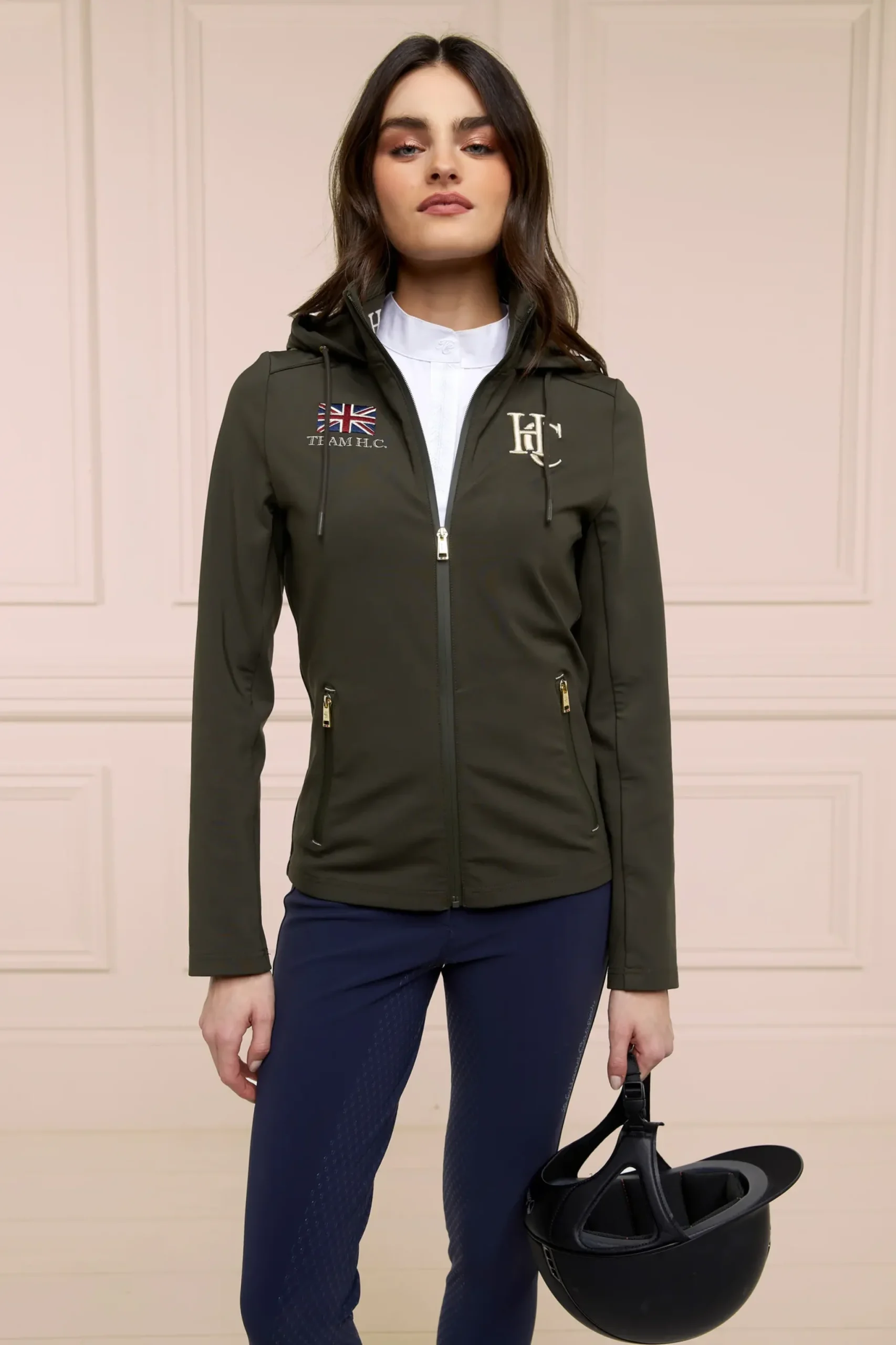 Holland Cooper Rocana Softshell Jacket Heritage Khaki Clearance
