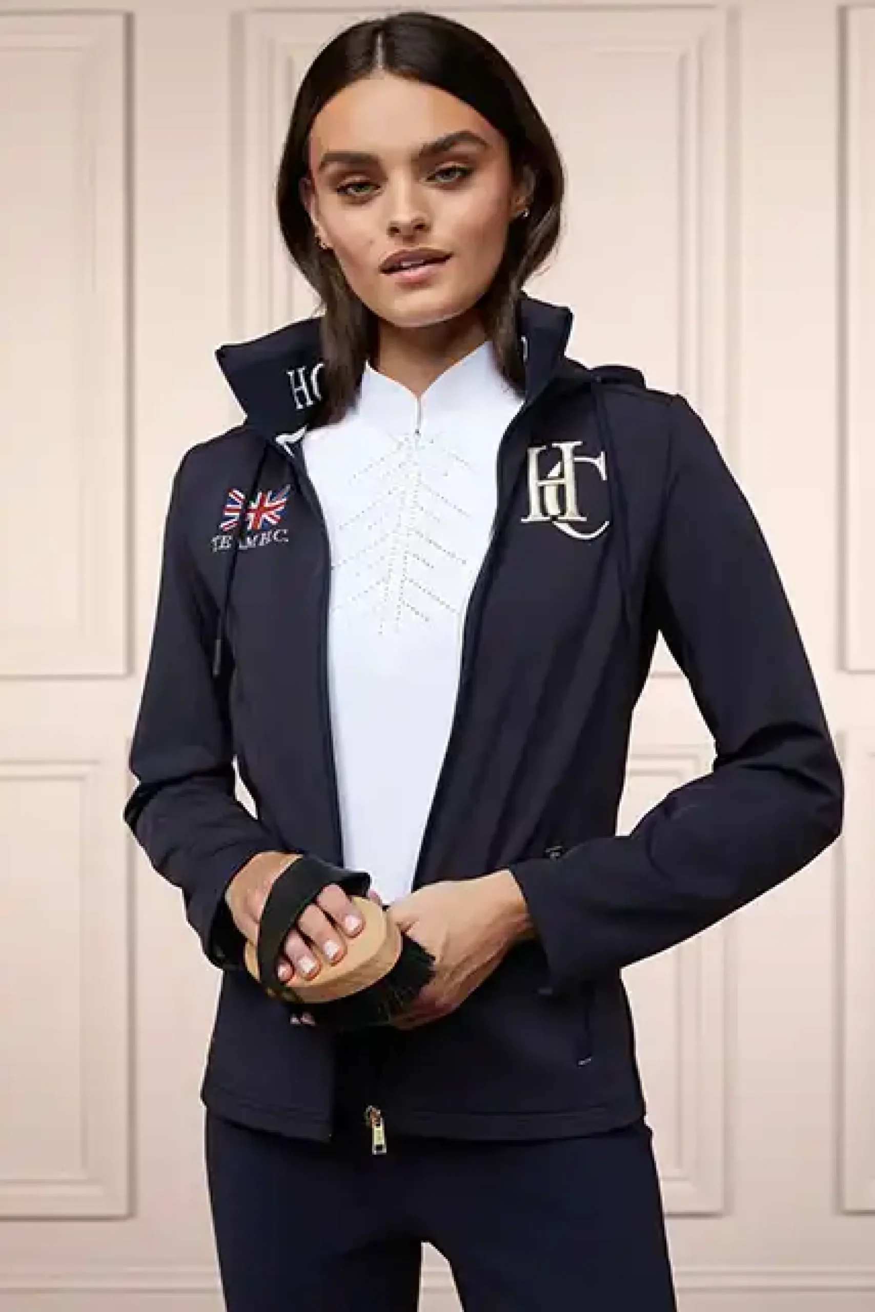 Holland Cooper Rocana Softshell Jacket Ink Navy New