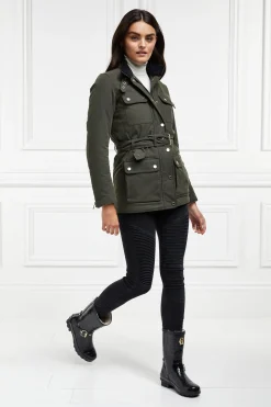 Holland Cooper Sherpa Lined Chelsea Wellington Black Croc Online