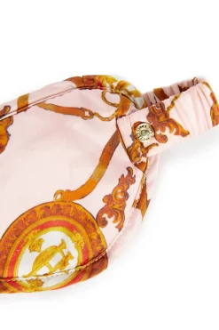 Holland Cooper Silk Eye Mask Blush Hot