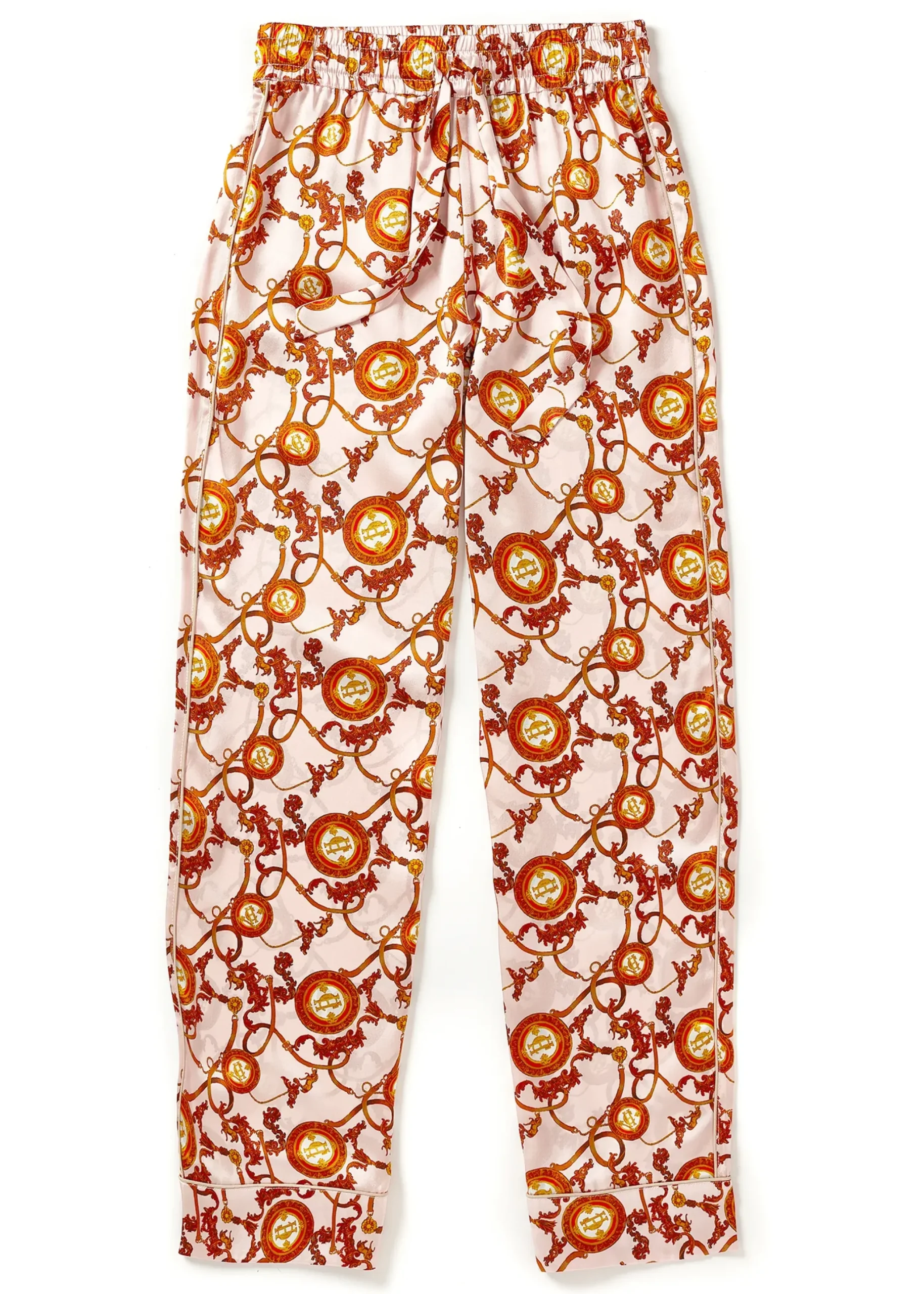 Holland Cooper Silk Pyjama Trouser Blush Discount