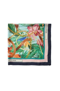Holland Cooper Silk Scarf St Lucia New