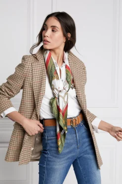 Holland Cooper Single Breasted Blazer Charlton Tweed Clearance
