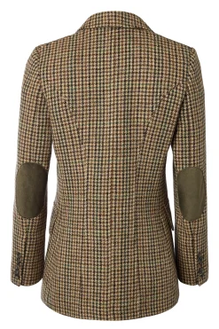 Holland Cooper Single Breasted Field Blazer Hailes Green Tweed Online