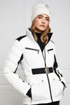 Holland Cooper Ski Jacket White Discount