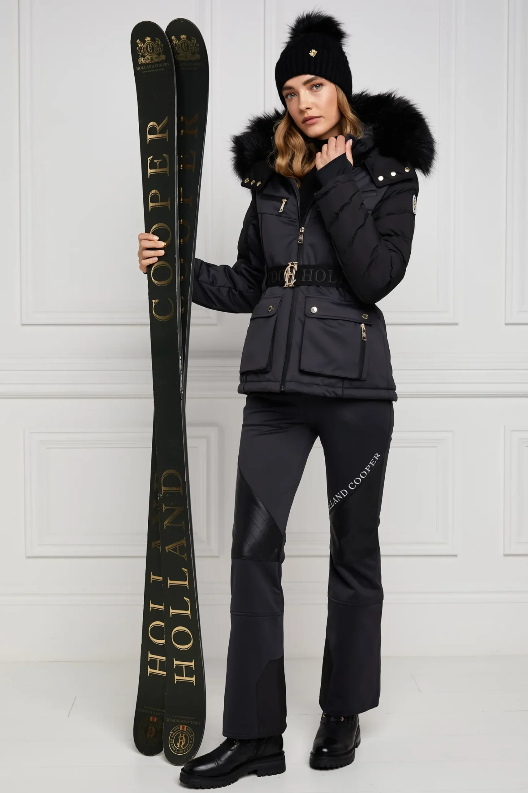Holland Cooper Ski Jacket Black Online