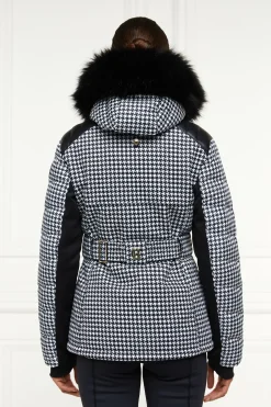 Holland Cooper Ski Jacket Houndstooth