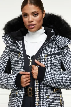 Holland Cooper Ski Jacket Houndstooth