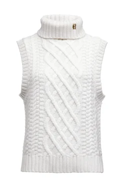Holland Cooper Sleeveless Knit Oyster Online