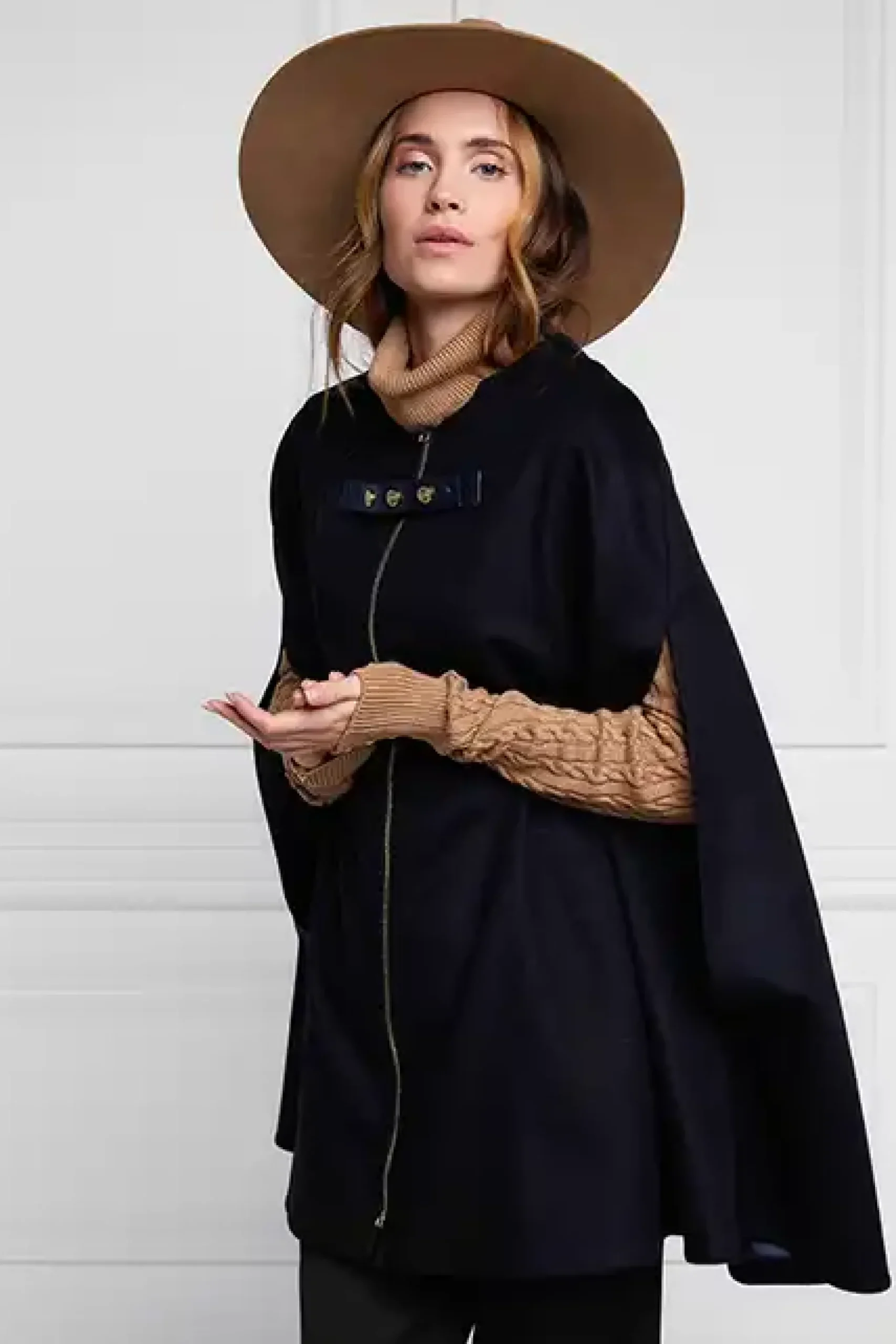 Holland Cooper Slim Cape Soft Navy