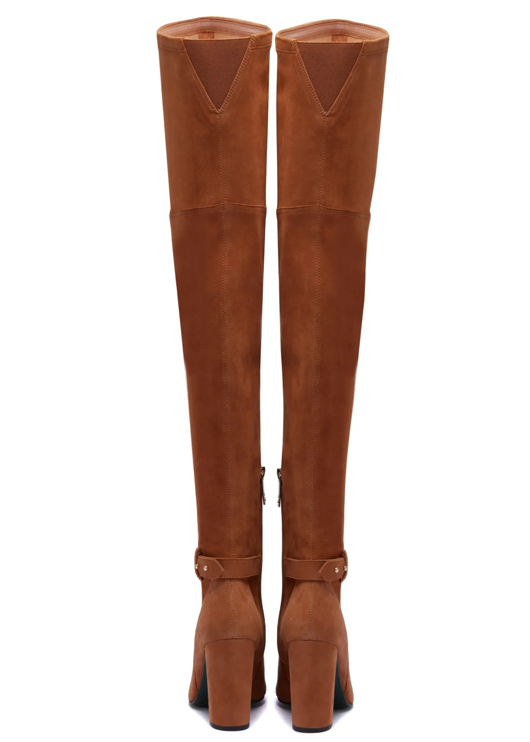 Holland Cooper Sloane Over The Knee Boot Tan Discount