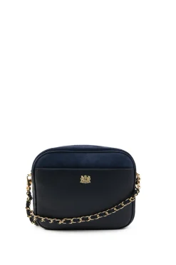 Holland Cooper Soho Camera Bag Ink Navy Suede Best
