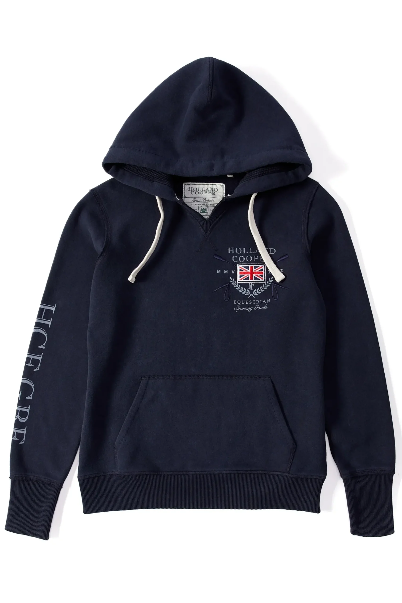Holland Cooper Sporting Goods Hoodie Ink Navy Online