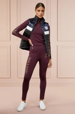 Holland Cooper Sport Legging Mulberry