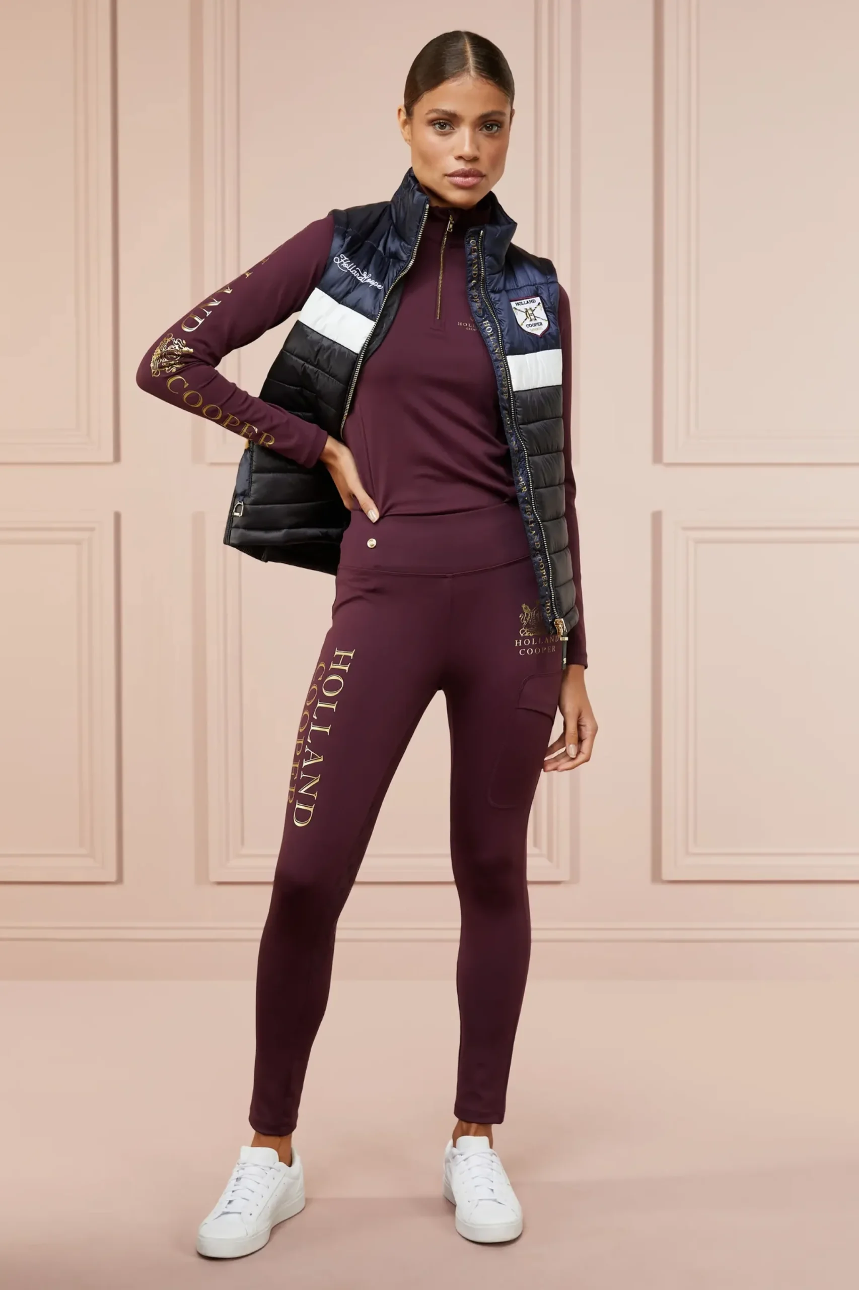 Holland Cooper Sport Legging Mulberry