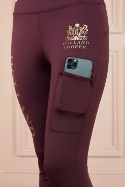 Holland Cooper Sport Legging Mulberry
